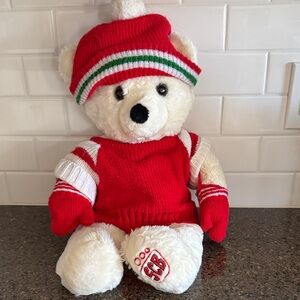 Santa Christmas Plush Bear